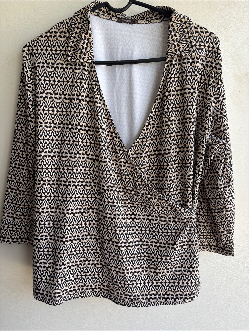 J. McLaughlin Wrap Top Size XL
